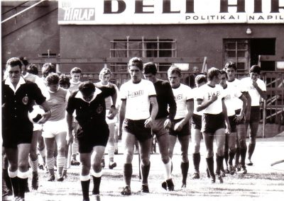 nephadsereg-1973 Papp SE B Volan a DVTK stadionban